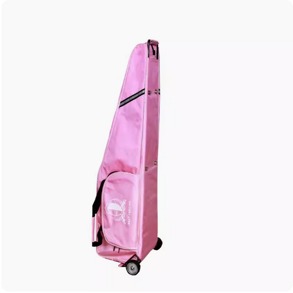 Hot Recommended Small Roller Steel Frame Sword Bag (Pink)