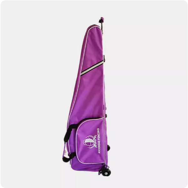 Hot Recommended Small Roller Steel Frame Sword Bag (Purple)