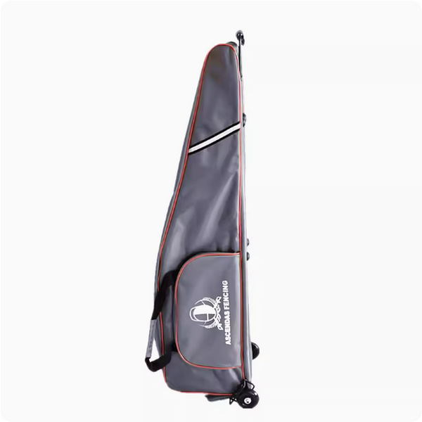 Hot Recommended Small Roller Steel Frame Sword Bag (Gray)