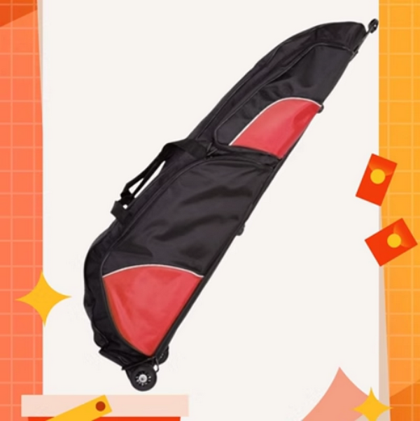 Hot push roller fencing bag (red model)