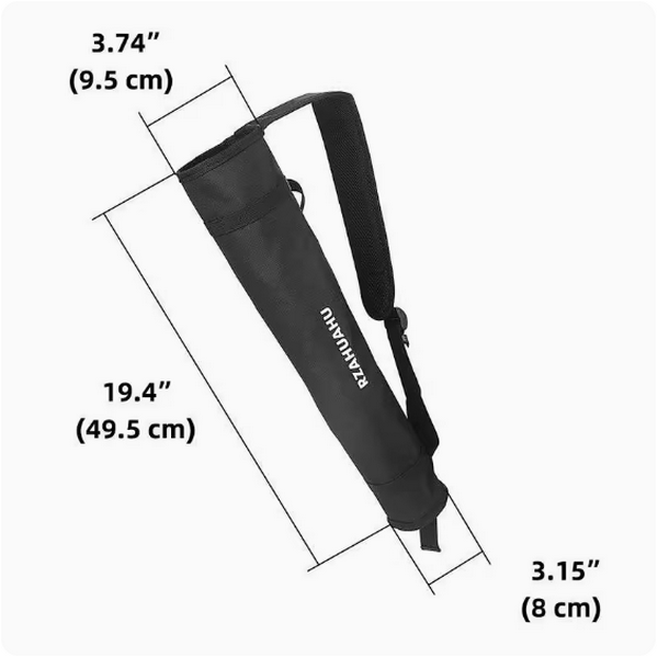 Hot push recurve archery quiver (black)