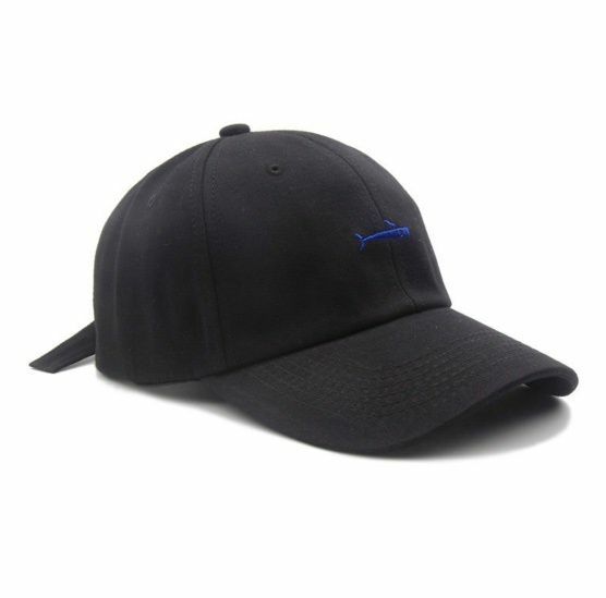 Popular outdoor all-match casual baseball cap (black fishbone rust)