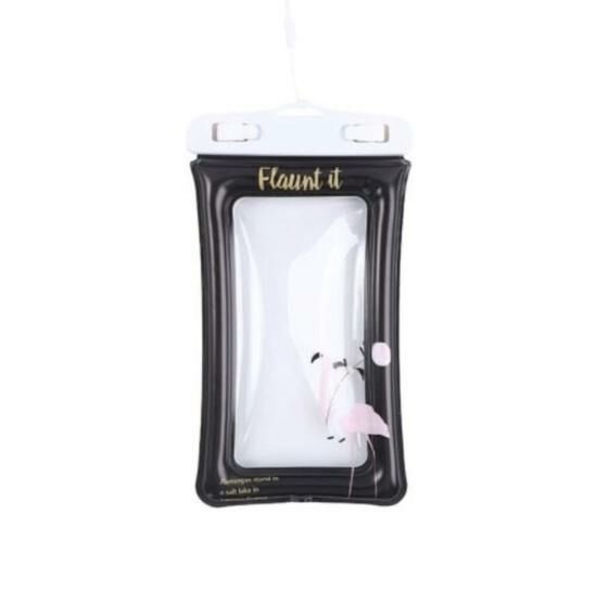 New swimming airbag transparent waterproof mobile phone case (Blackbird)