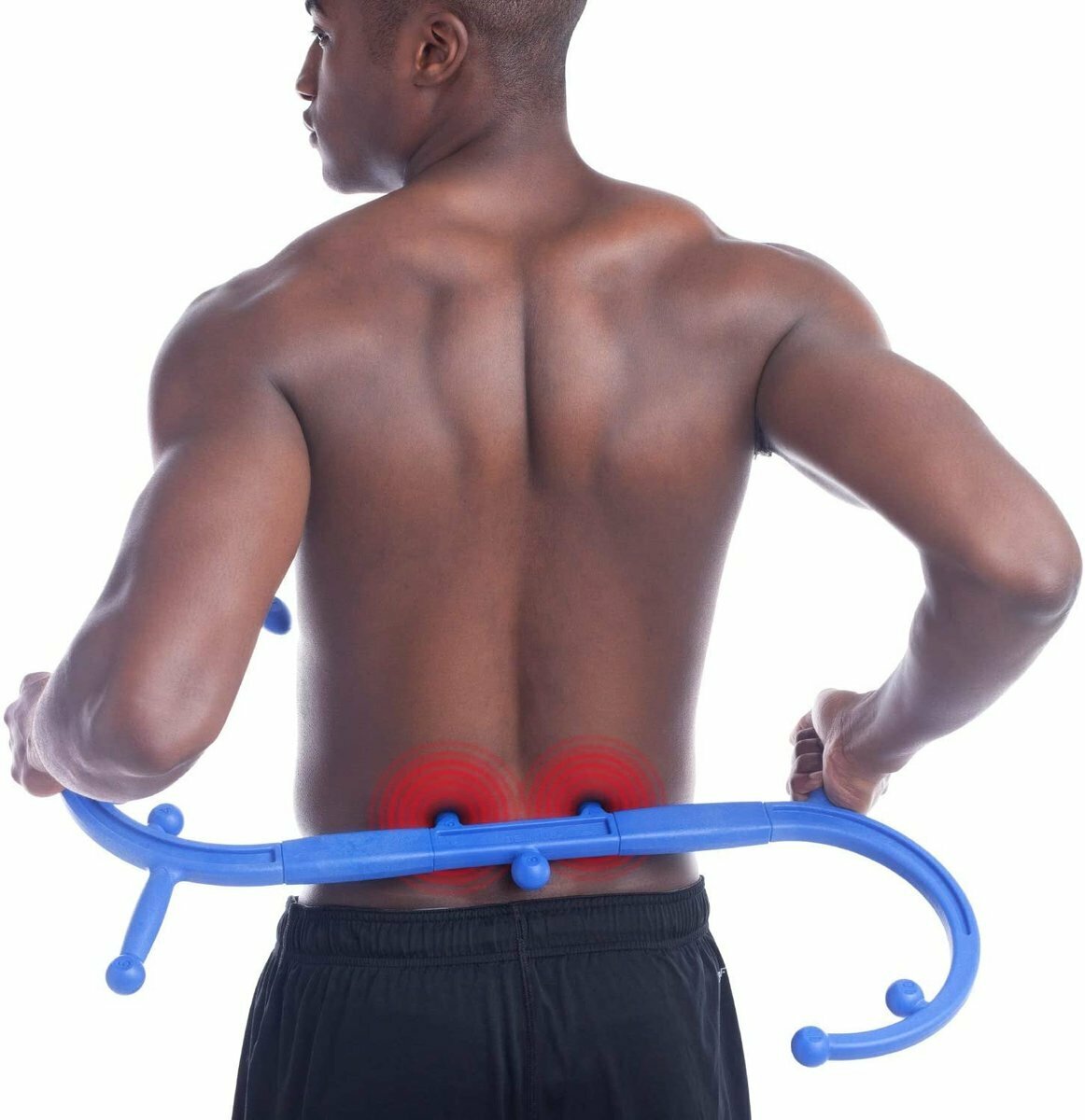 Hot Selling American Popularity #1 Multi-Point Acupressure Cervical Massager Shoulder Massager Manual Back Massager Shoulder Relaxer Yoga Massage Stick