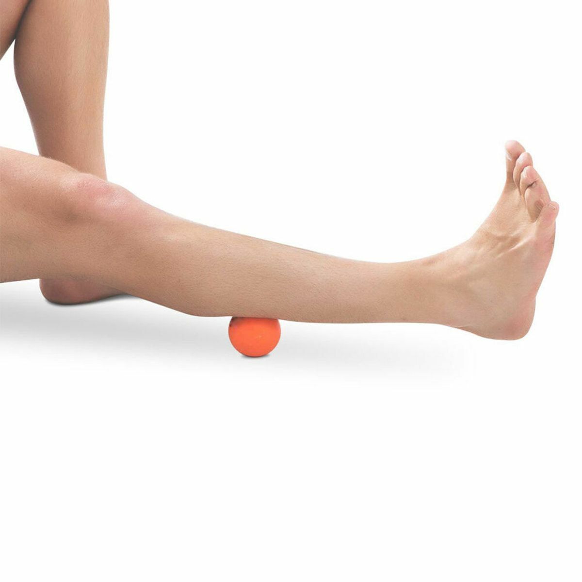 Popular style (1 piece - orange) Muscle Relaxation Fascia Ball - Diameter: 6CM - Silicone Yoga Ball Yoga Ball Hockey Yoga Fitness Silicone Single Ball Massage Ball Multi-functional Plantar Fascia Inflammation Foot Acupoint Healing Pressure Ball Deep Tissue Shoulder Cervical vertebrae cervical wave muscle exercise training stretching