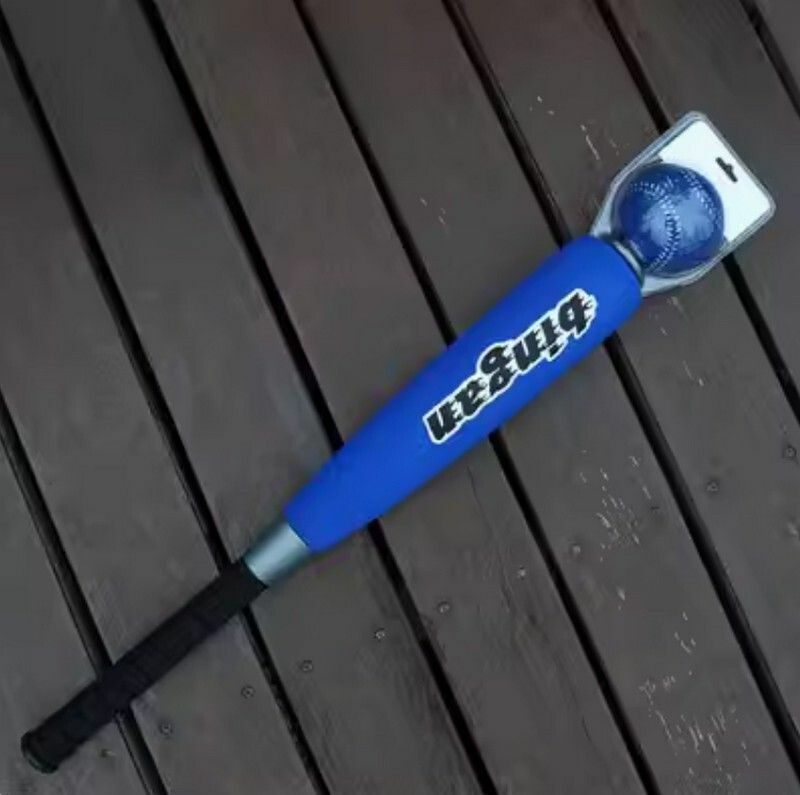 熱推加重泡棉棒-NBR藍色棒球棒61cm+球