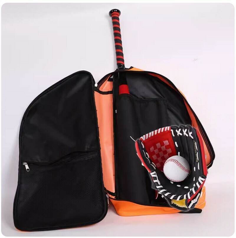 熱推棒球套裝-成人款紅色球棒+紅色手套+2球+包