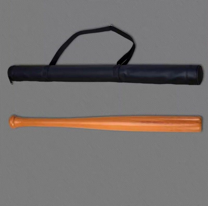 熱推實木棒球棍-橡膠木33寸(84cm)+PU背包