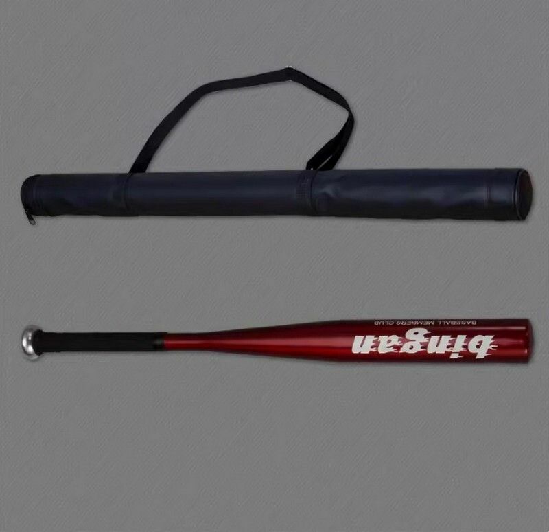 熱推鋁合金棒球棒-紅色28寸（71cm）+PU背包