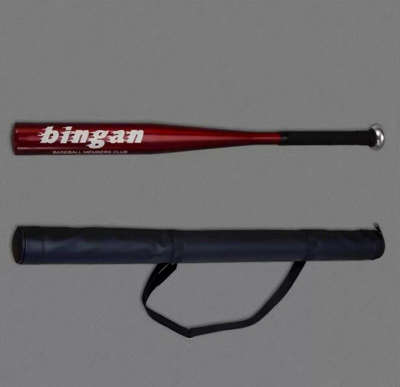 熱推鋁合金棒球棒-紅色30寸（76cm）+PU背包