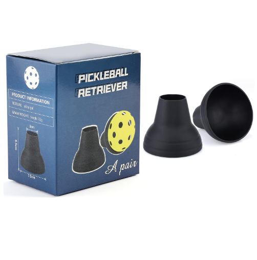 Hot push (pack of 2) ball picker (black, color box packaging)