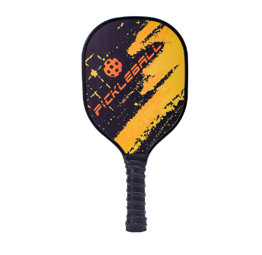 Hot recommendation [wooden] single racket (yellow, 40cm*20cm)