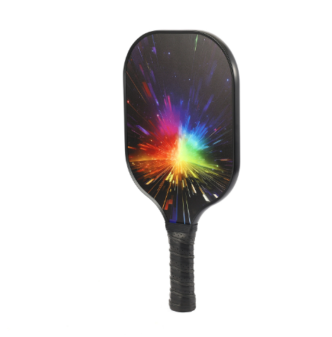 Hot recommendation [fiberglass] single racket [601] (color sparkles, 40cm*20cm)