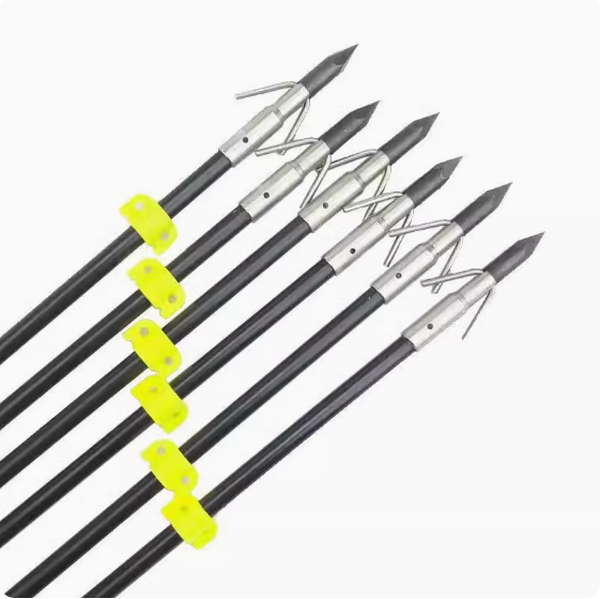 Hot push bow and arrow fish shooting artifact accessories (5 solid fish arrows)