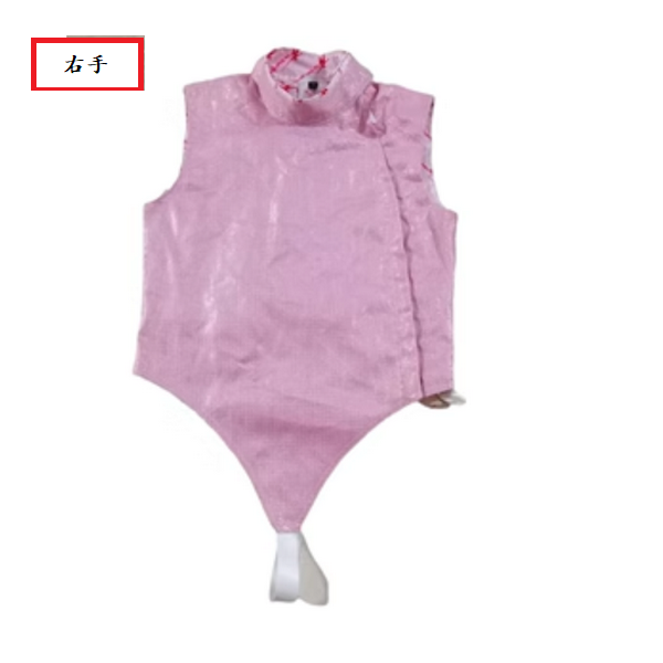 Hotly recommended washable metal fencing clothing (pink right hand) (size 38-52) (please contact customer service to confirm the delivery size after placing the order)