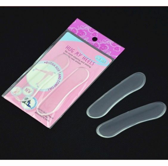 New transparent silicone anti-wear and anti-slip heel shoe patch Invisible shoe patch (transparent) thickness: 0.2cm