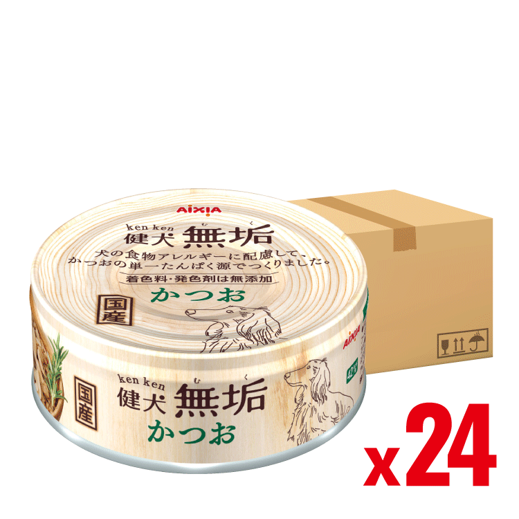 AIXIA 犬健無垢 鰹魚罐65g (AXA-6891)