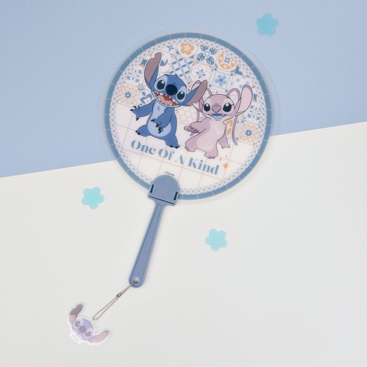 迪士尼史迪仔 |手搖扇 | 扇子