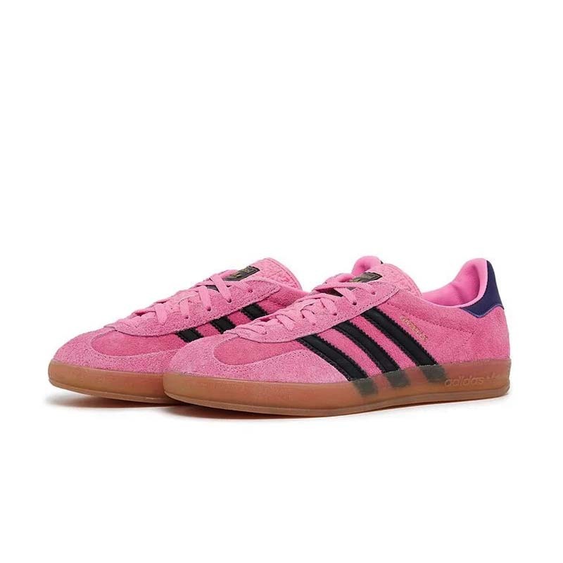Adidas Originals Gazelle Indoor W 麂皮 膠底 復古鞋 桃粉 女鞋 IE7002 [台灣現貨]