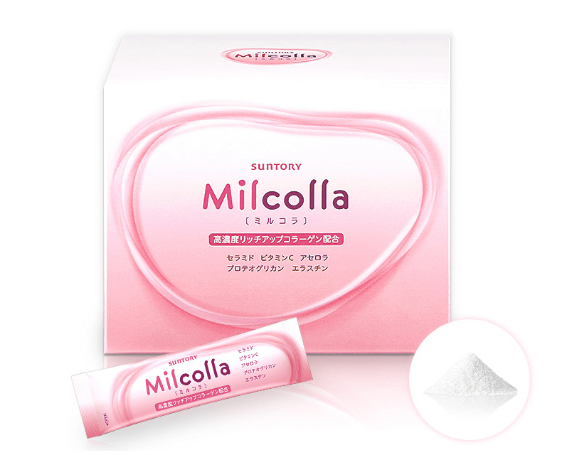 三得利 - (日本正品) 蜜露珂娜 膠原蛋白粉 一盒30包獨立包裝 (平行進口商品)