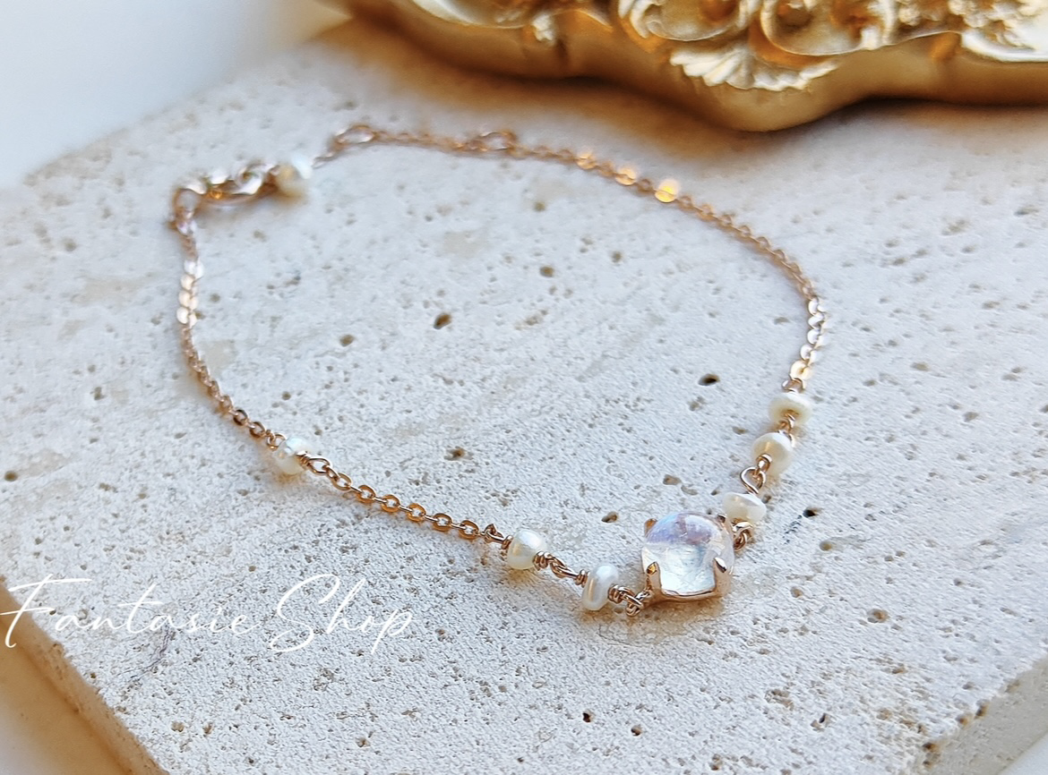 🇰🇷高質感輕珠寶-月光珍珠白淨系列