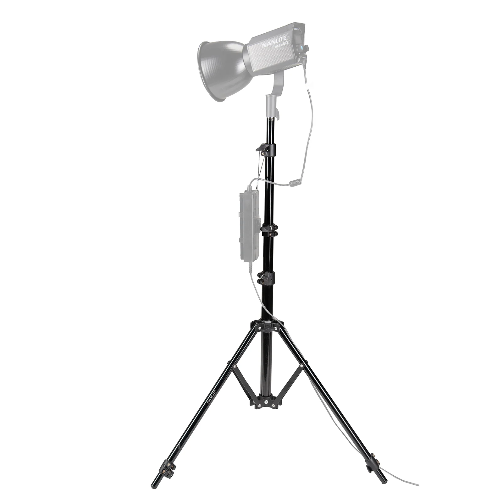 公司貨 Nanlite 南光  LS-186-5/8 反向折疊 燈架 燈腳 鋁腳 白鐵腳 C腳 燈光 攝影 拍攝 拍片 學長の影視器材