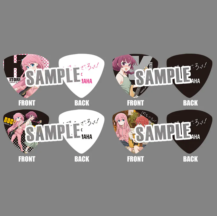 孤獨搖滾 x Yamaha 吉他Pick套組4片入 匹克 公司貨【宛伶樂器】