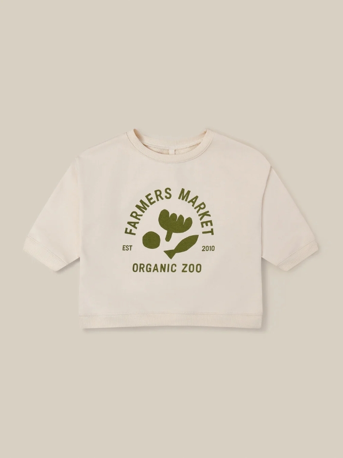 【預購】ORGANIC ZOO - Market Logo Sweatshirt