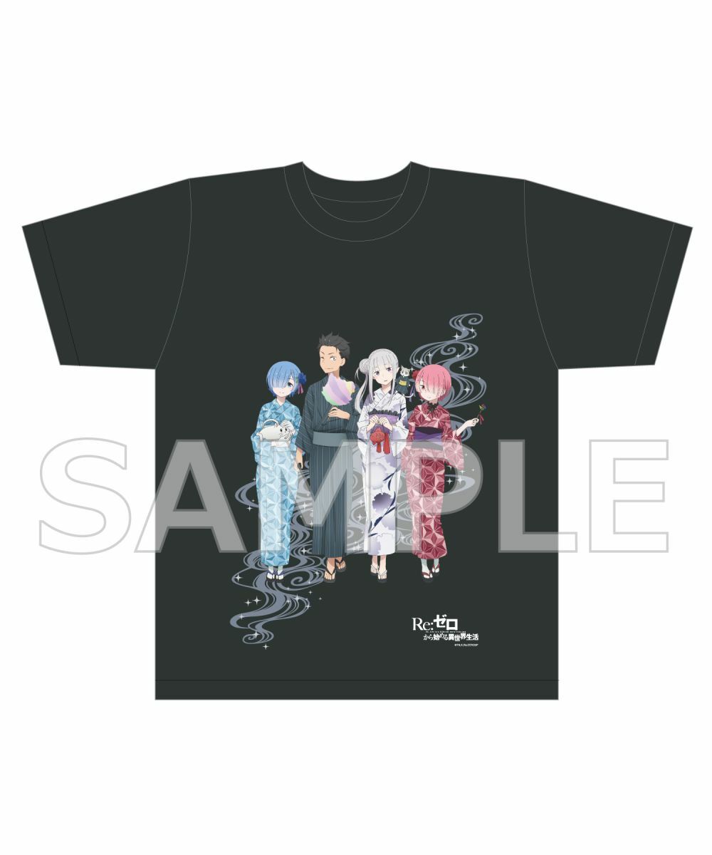 預購-「Re:從零開始的異世界生活」 T恤 七夕ver.【日本進口精品】