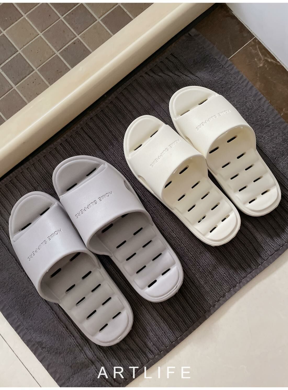 housing 不積水防滑浴室拖鞋