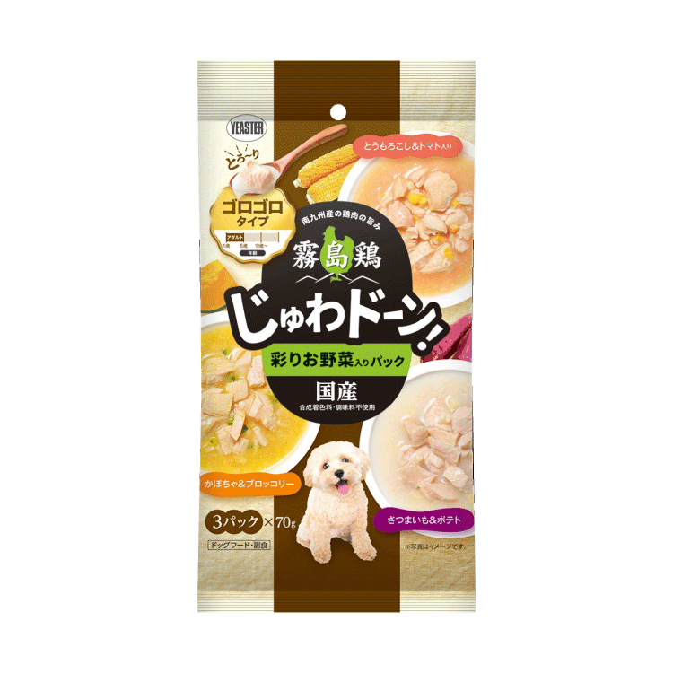 Yeaster 霧島鶏 雞肉野菜肉 鮮食料理210g(3包×70g) (YEA-2574)