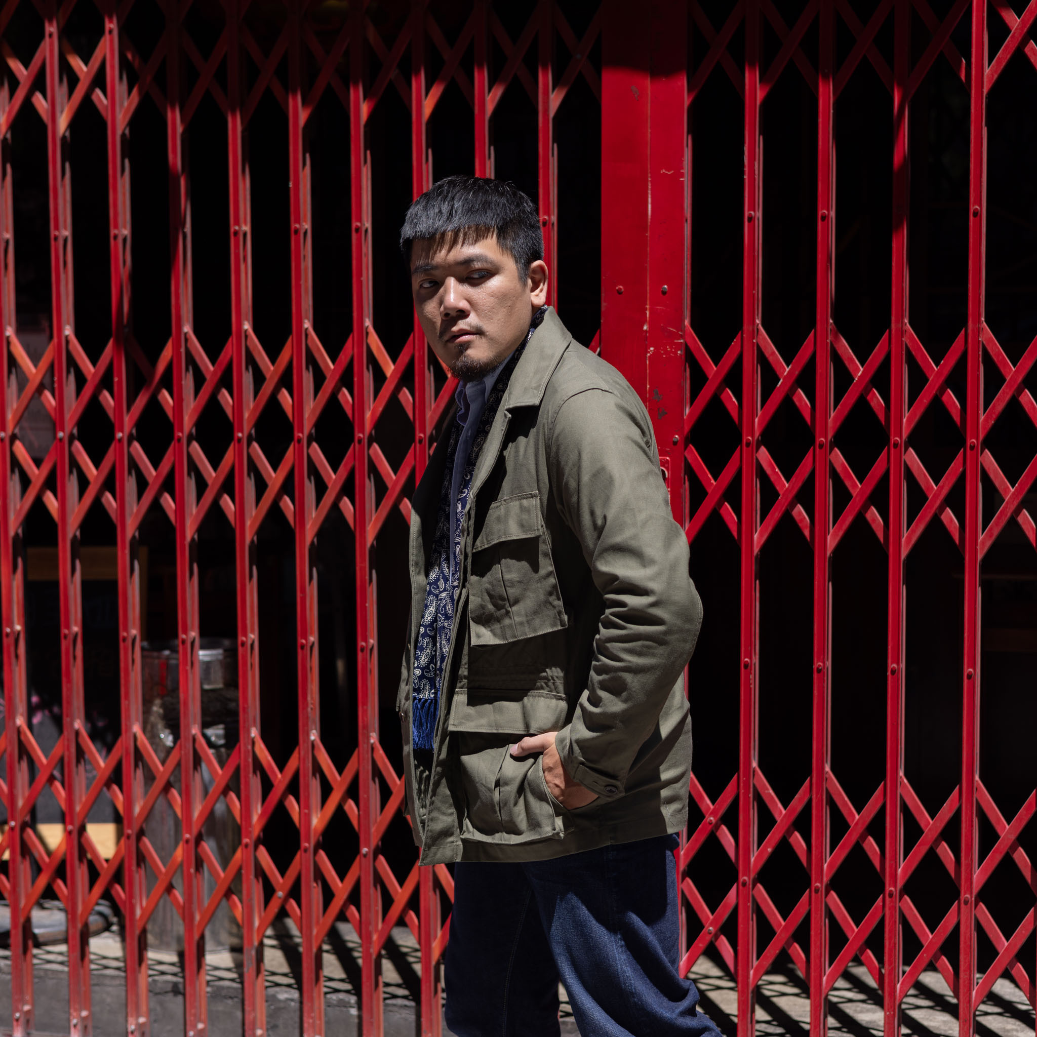 Soundman サウンドマンAlbany (アルバニー) サイズ40 墨黒 Soundman