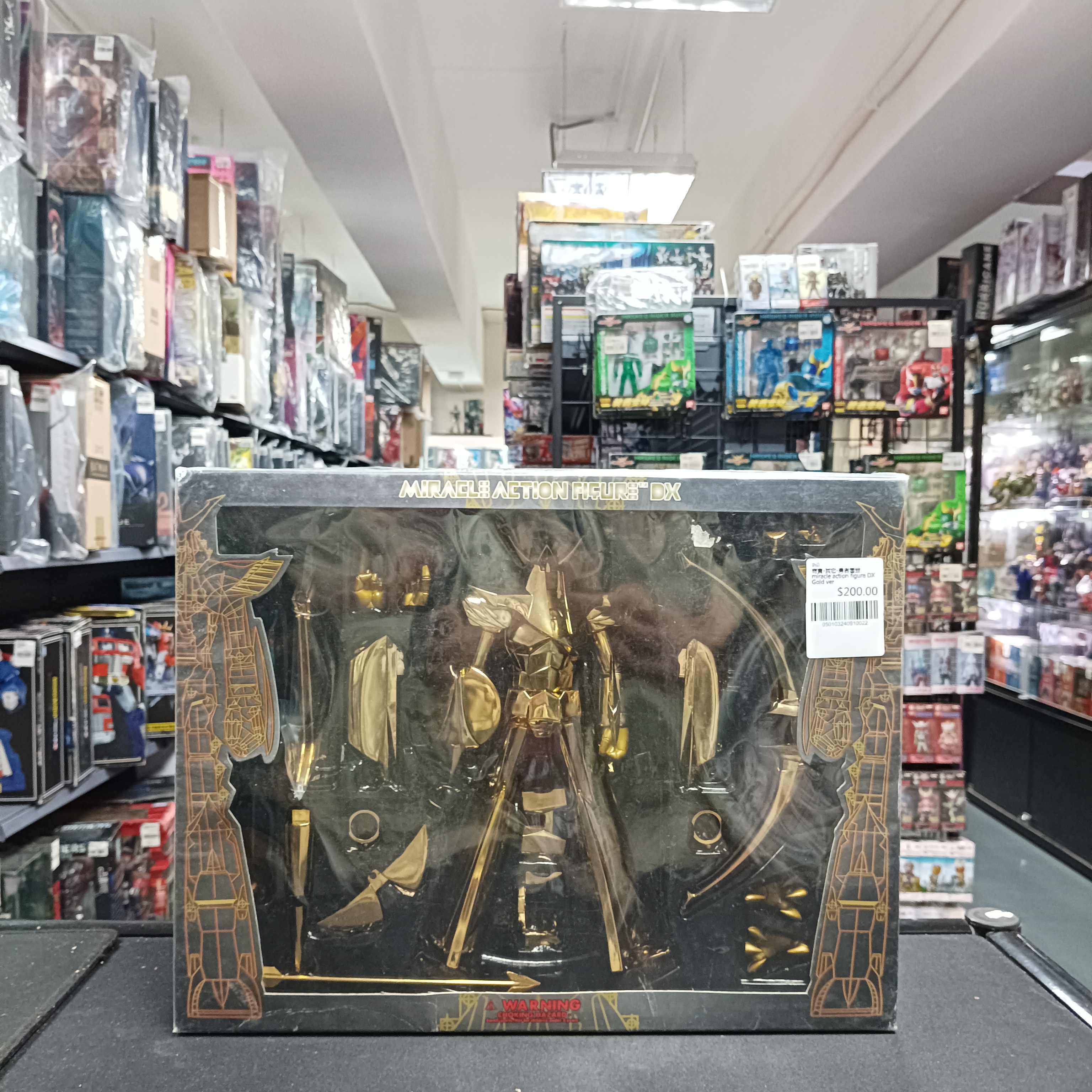 寄賣-其它-勇者雷登 miracle action figure DX Gold ver