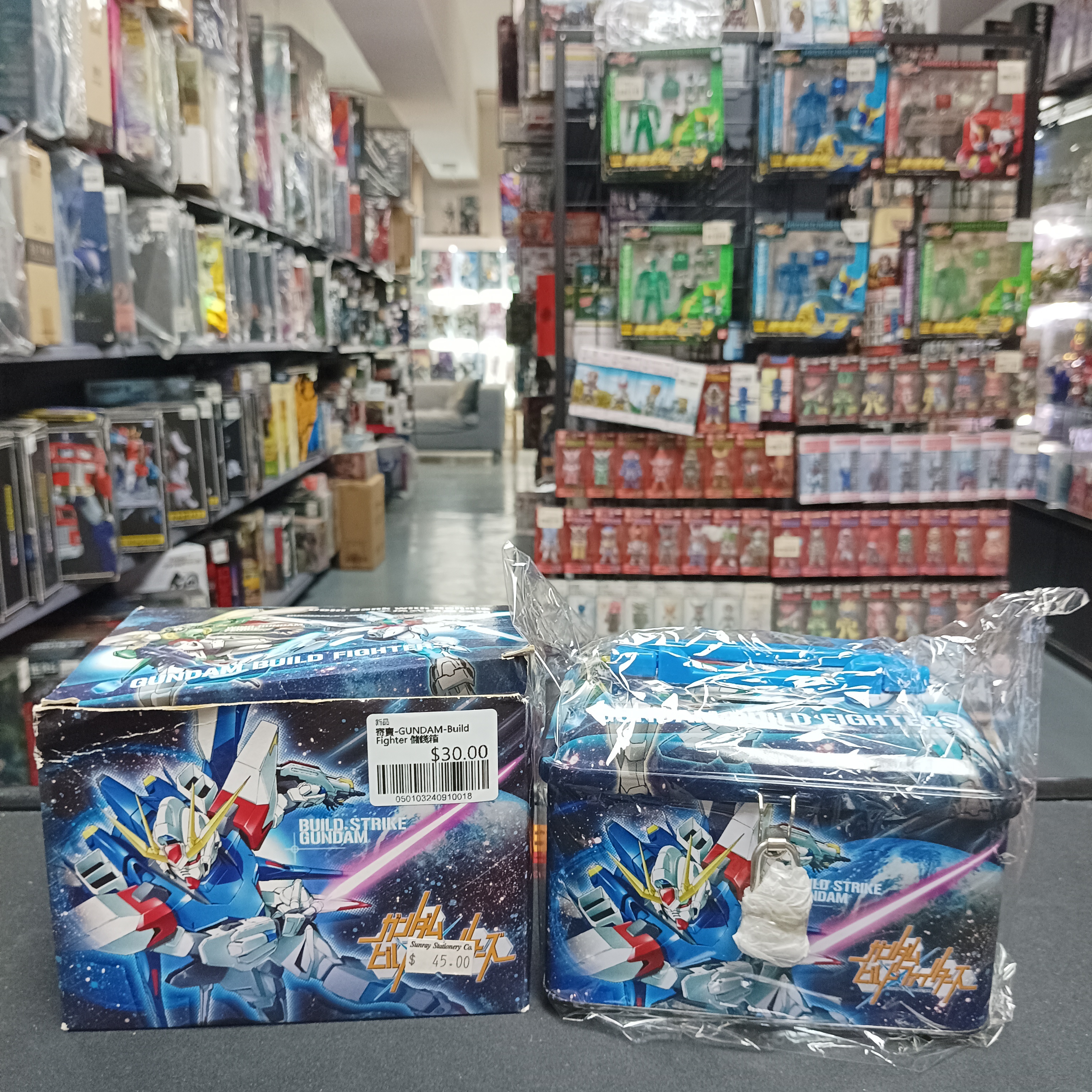 寄賣-GUNDAM-Build Fighter 儲錢箱
