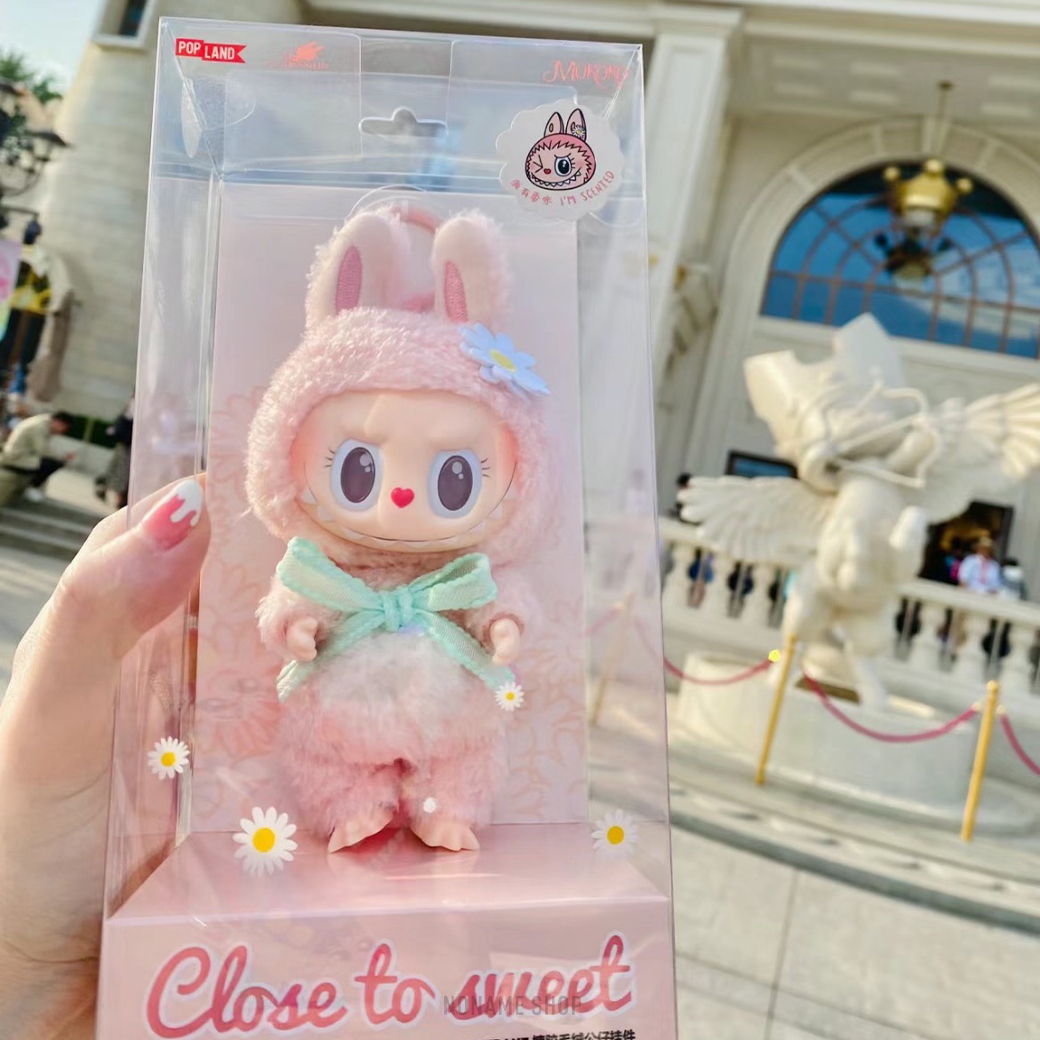 POP MART MOKOKO 泡泡瑪特 樂園 限定 搪膠 掛件 一代 粉色