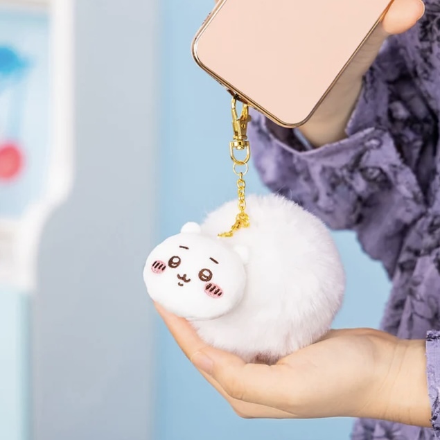 CHIIKAWA吉伊卡哇 尾巴吊飾 毛絨感