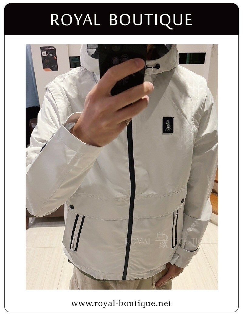 MARINA MILITARE 防風快拆袖兩用式機能連帽夾克背心