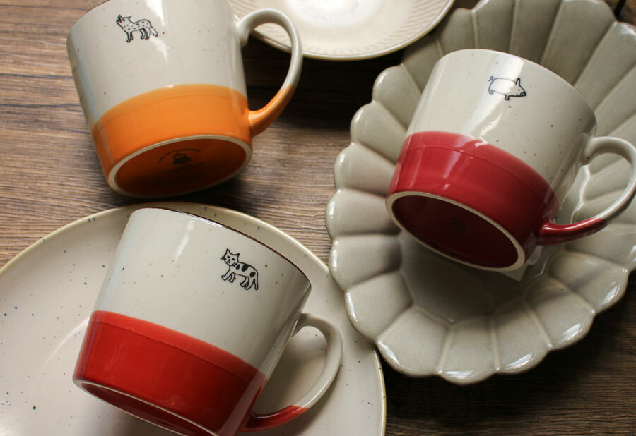 izawa poterie 井澤動物馬克杯系列