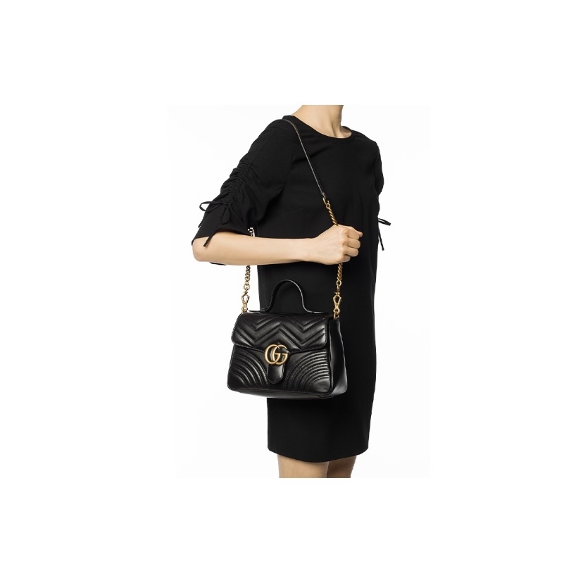 GUCCI GG Marmont 小型手提包 手袋