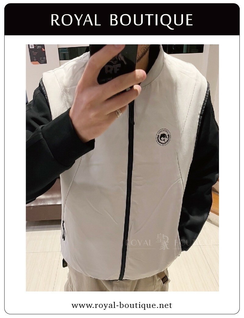 MARINA MILITARE 立領雙面穿鋪棉背心