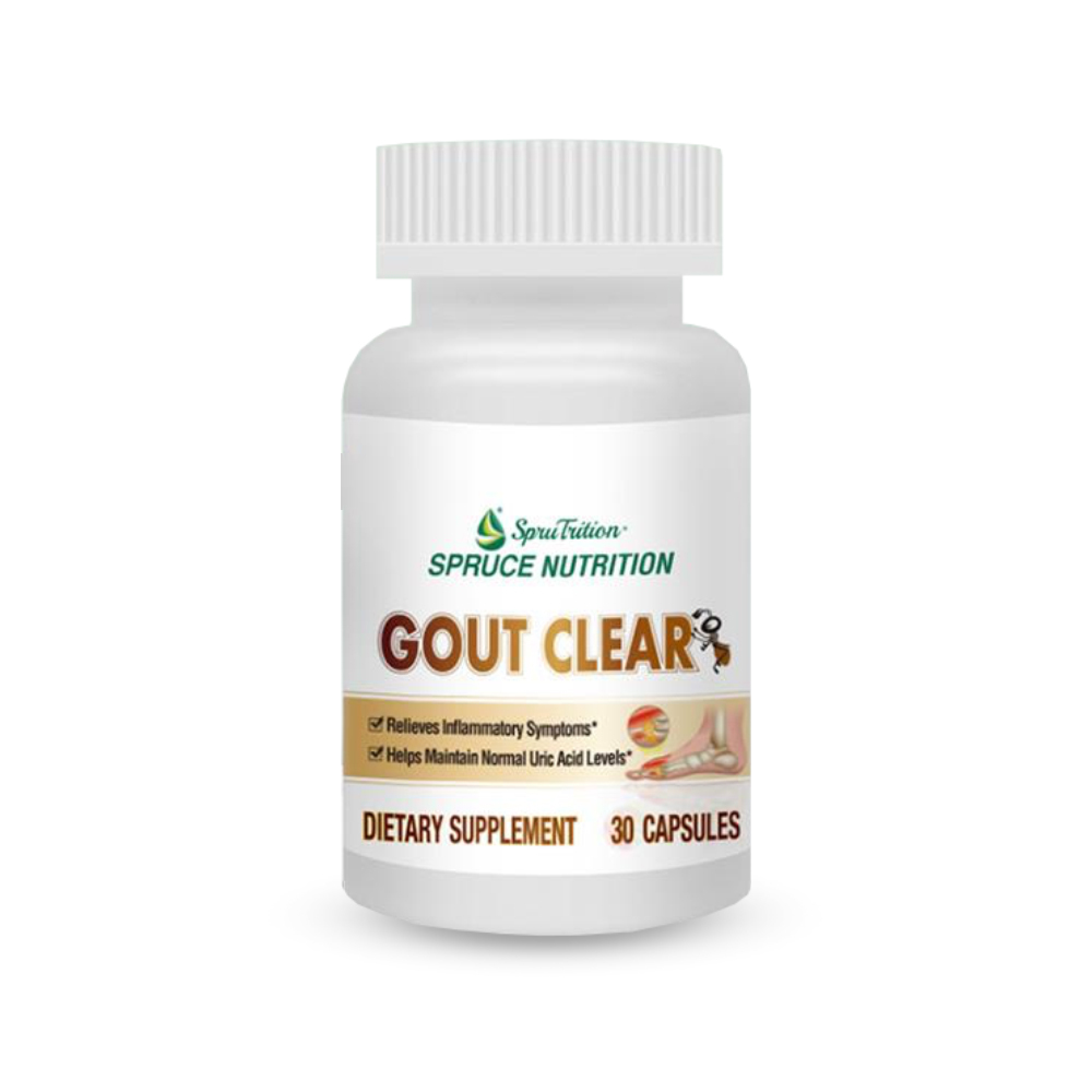 【 Spruce Nutrition 】九重配方 痛風靈 排酸膠囊｜30 粒裝（美國原裝行貨）