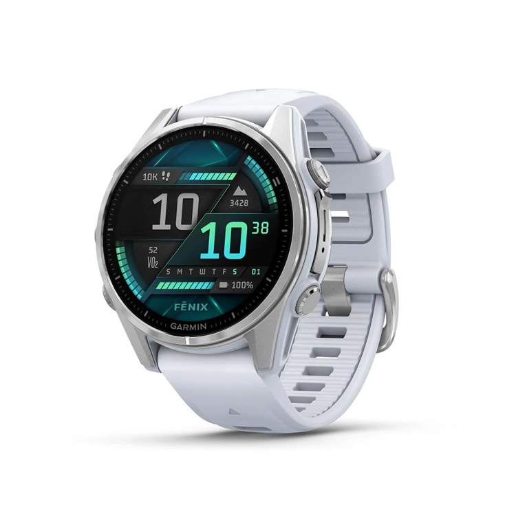 Garmin Fenix 8 - 43mm AMOLED 全方位戶外進階 GPS 智慧腕錶系列