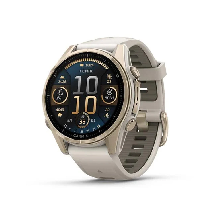 Garmin Fenix 8 - 43mm AMOLED 全方位戶外進階 GPS 智慧腕錶系列