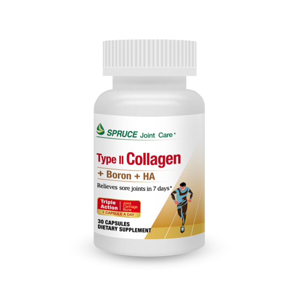 【 Spruce Nutrition 】第二型膠原蛋白 五重強效配方｜30 粒裝（美國原裝行貨）