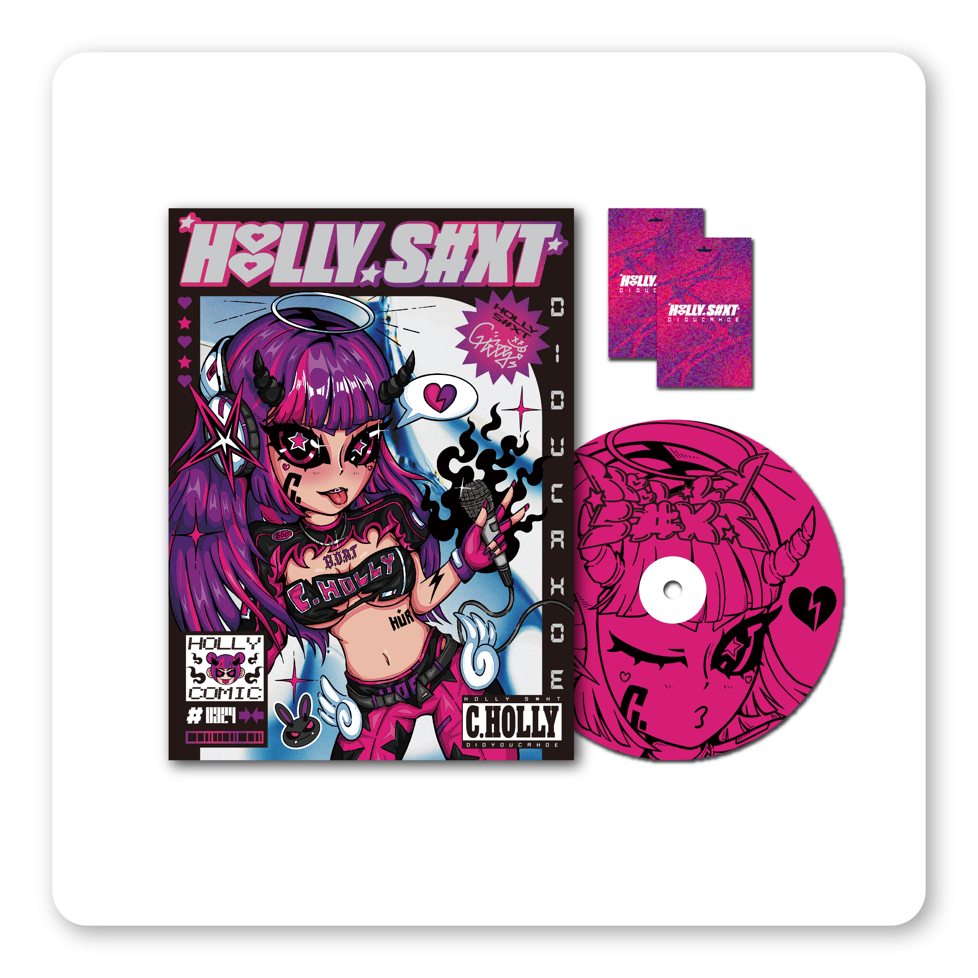 《HOllY S#IT》C.Holly首張迷你專輯