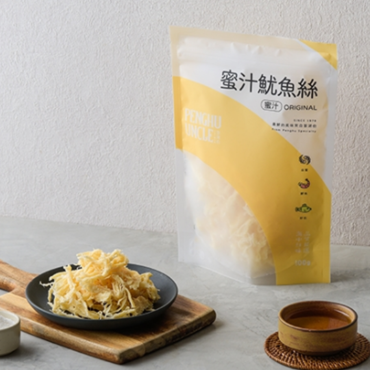 澎湖伯-蜜汁魷魚絲