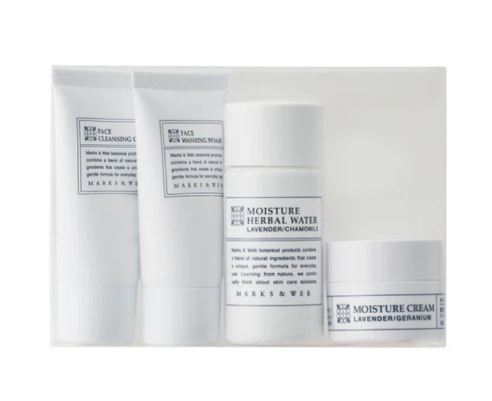 MARKS & WEB - 臉部護理旅行裝 IV (滋潤)