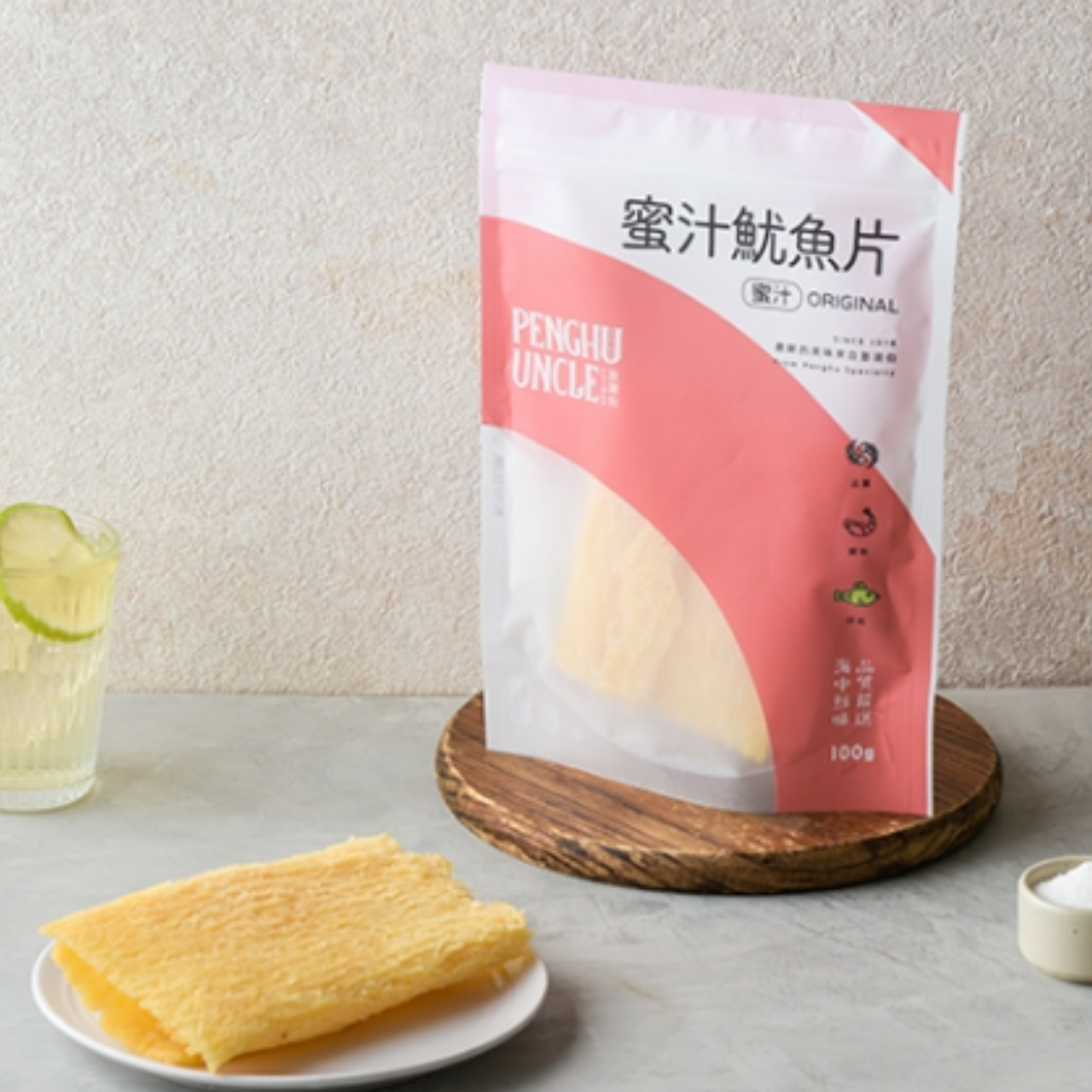 澎湖伯-蜜汁魷魚片