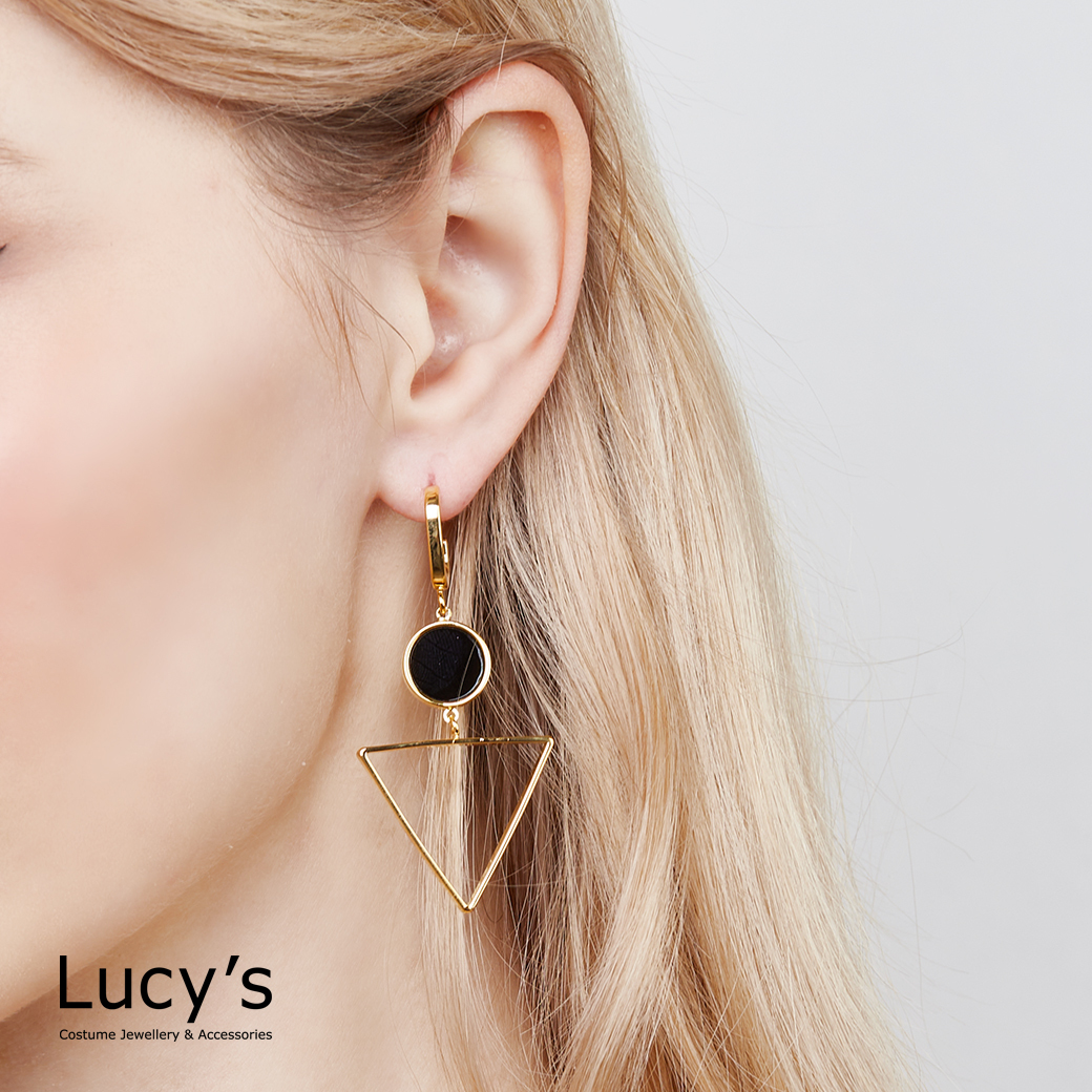 幾何之美 耳環 (二色) (117457/117458)
