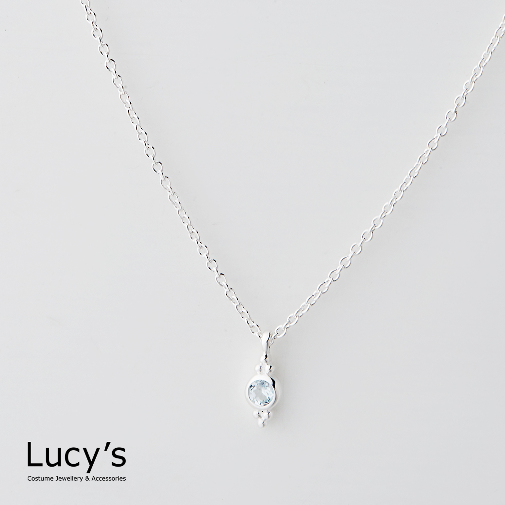 【純銀】銀盃 純銀 約92g Lucy's-925純銀皇冠鋯石-綠項鍊(104332)